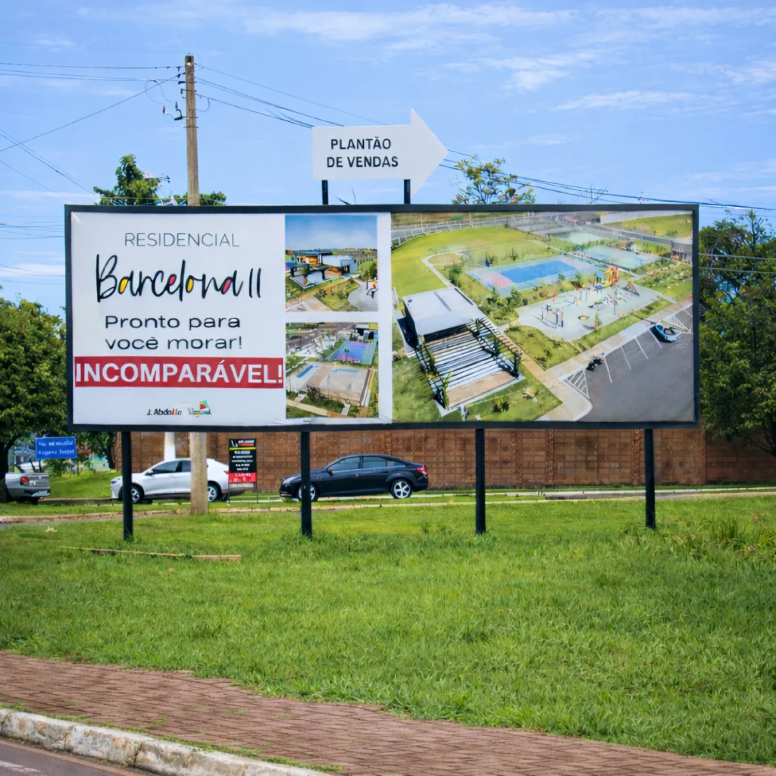 Avenida Jose Ferreira Baptista, rotatoria dos condominios